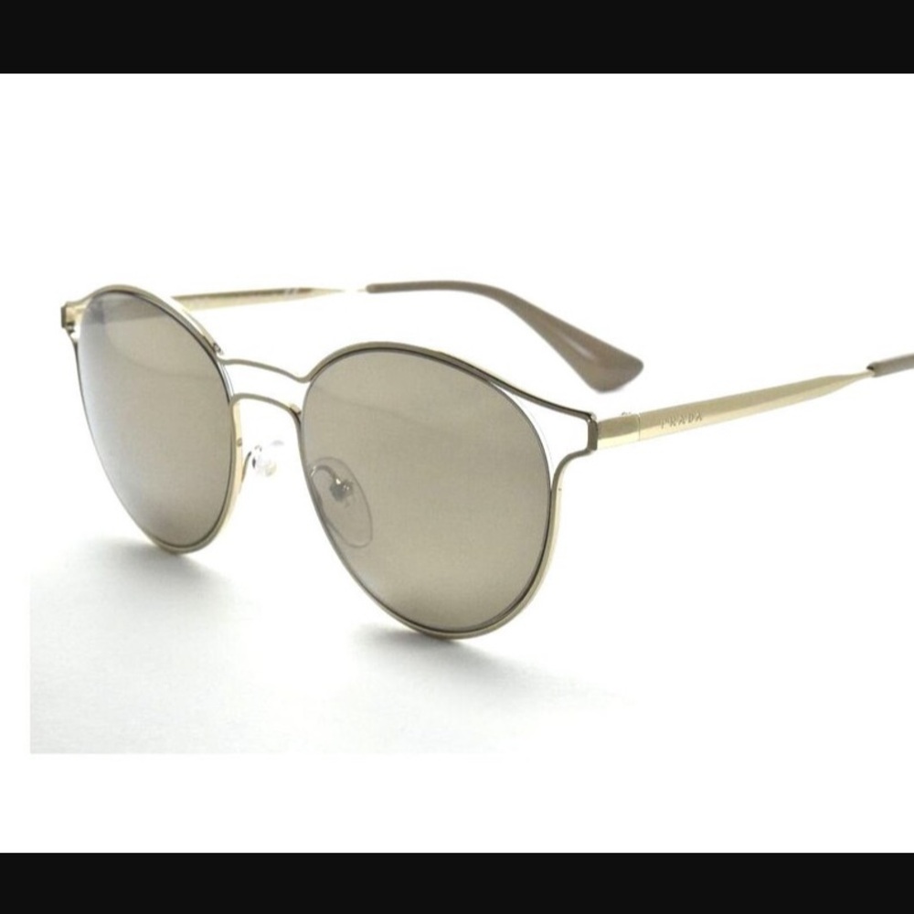 Prada SPR 62S ZVN 1C0 Cinema Metal Mirror Lenses - Picture 2 of 6